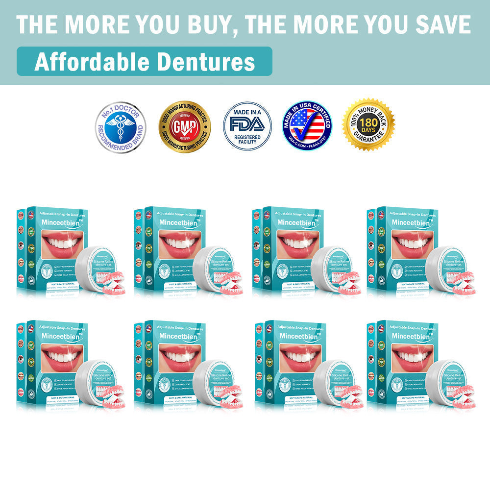Official Store |Minceetbien™🗽 Moldable Dentures(⏰Limited Time 80% Off - Last 30 Minutes ⏰)