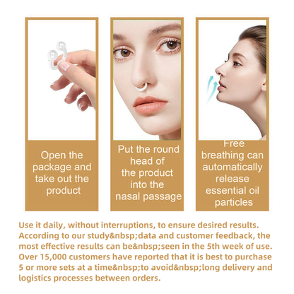 🐝Bee Venom Lymphatic Drainage & Slimming Nose Ring⭐(for all lymphatic problems and obesity)